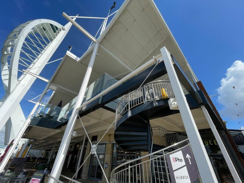 Gunwharf Quays Construction Services with Pure Construction