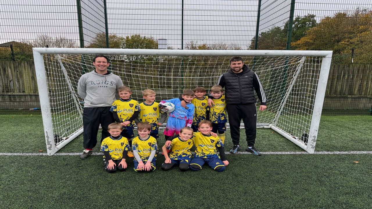 Pure Construction Sponsors Purbrook Youth U7 Tigers