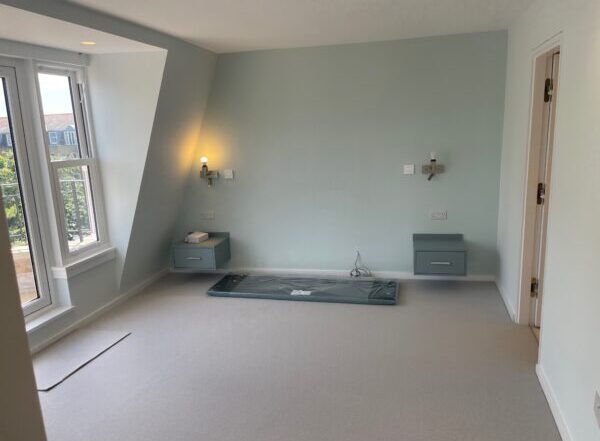 Beach Crescent Bedroom Interior - Building Contractors for Housing Associations